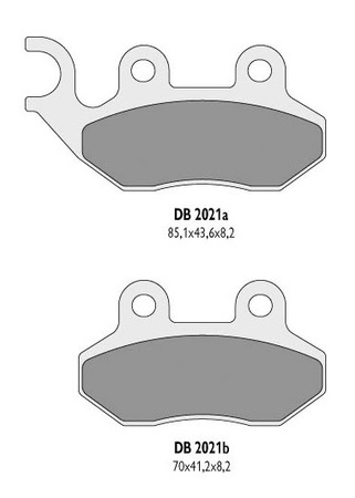 DELTA BRAKING KLOCKI HAMULCOWE KH264