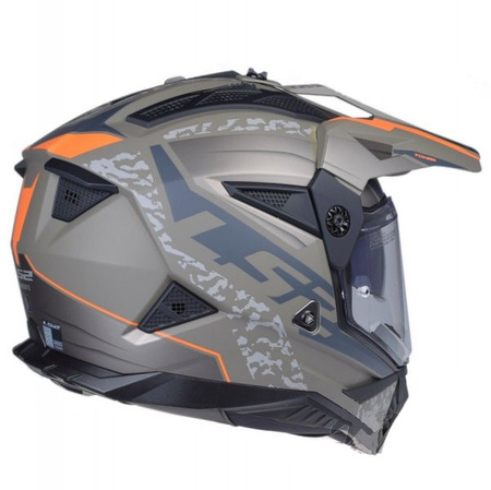 KASK CROSS ENDURO LS2 MX702 PIONEER II DEVOR MATT PIASKOWY ROZMIAR XL