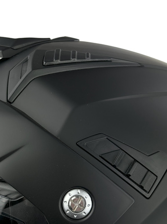 KASK CROSS ENDURO NAXA CZARNY ROZMIAR L 