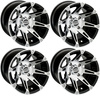 KOMPLET FELG MOOSE RACING 14X7 4/136 4+3 BENDA REDSTONE R2 550