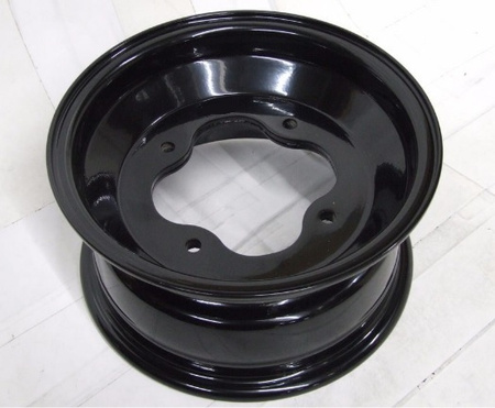 FELGA ALUMINIOWA 10X5 4/156 3+2 PRZEDNIA 4MM KOLOR CZARNY