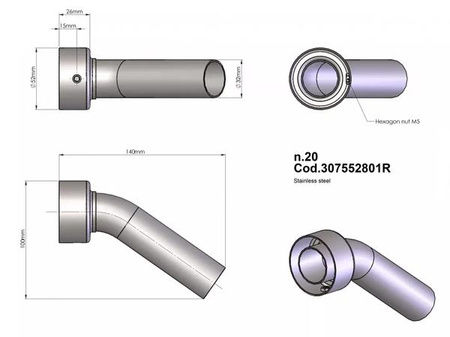 DB KILLER INSERT LEO VINCE KAWASAKI ER-6F 650