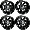 KOMPLET FELG MOOSE RACING 12X7 4/136 4+3 BENDA REDSTONE R 550 2025-