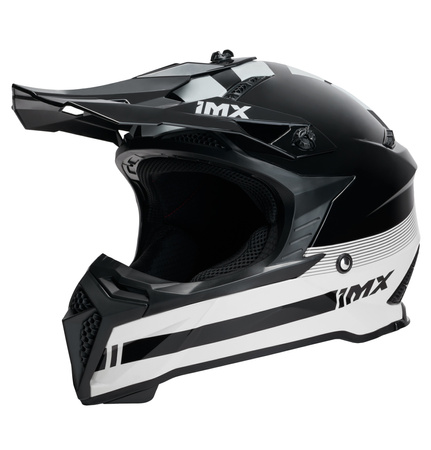KASK IMX FMX-02 BLACK/WHITE GLOSS S