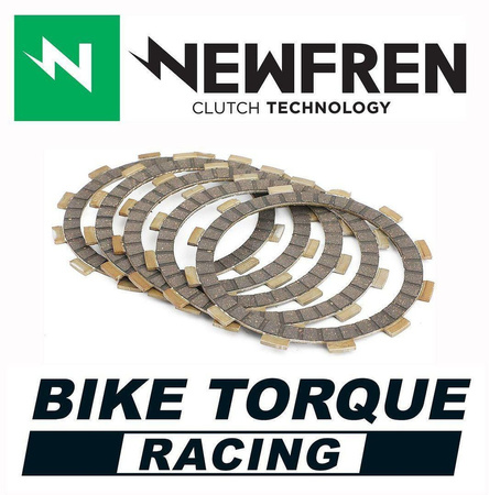NEWFREN TARCZE SPRZĘGŁOWE RACING KAWASAKI ZX-6R NINJA 600 '94-'04; Z 750R '04-'12; Z 800 '07-'16 (EBS4503) - ZASTEPUJĄ F1792A