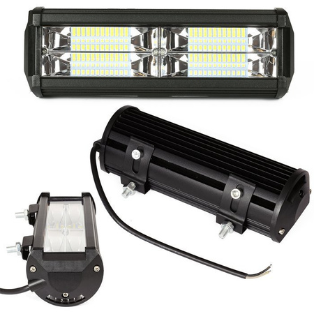LISTWA PANEL LED 9"" 144W SPOT 4D HOMOLOGACJA E9