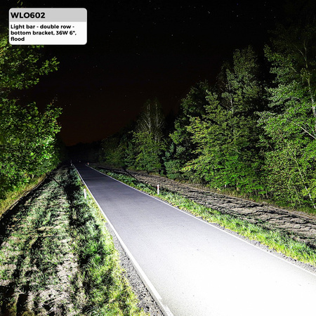 PANEL LAMPA LED 36W 2400LM 10-32V ATV UTV 4X4 SXS