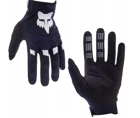 RĘKAWICE FOX DIRTPAW BLACK/ BLACK/WHITE XXL