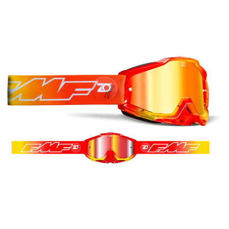 GOGLE FMF POWERBOMB OTG ROCKET CZERWONE