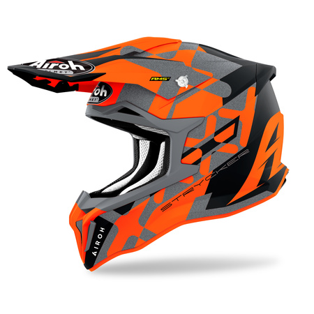 KASK AIROH STRYCKER XXX ORANGE MATT S