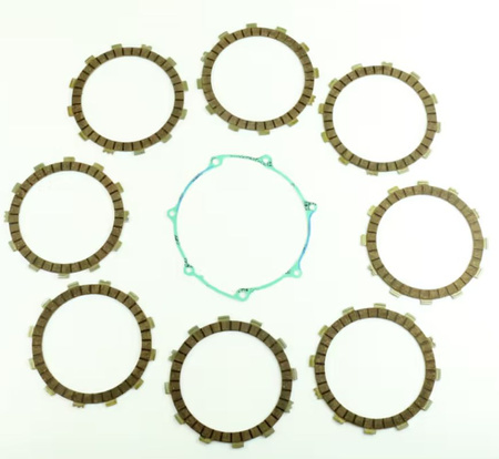 ATHENA 2022/05 TARCZE SPRZĘGŁOWE Z USZCZELKĄ POKRYWY SPRZĘGŁA GAS GAS EC 4T 450 '13-'15, YAMAHA WR 450F '05-'14