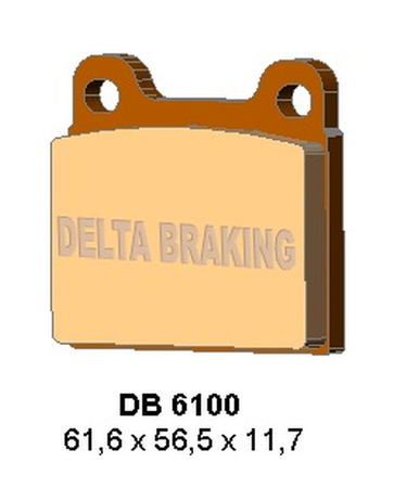 DELTA BRAKING KLOCKI HAMULCOWE SKI DOO SNOWMOBILE