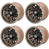 KOMPLET FELG MOOSE RACING 14X7 4/136 4+3 CAN-AM KAWASAKI