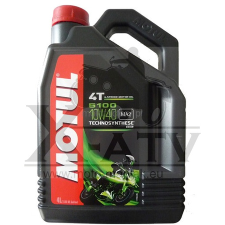 OLEJ MOTUL 5100 10W40 TECHNOSYNTESE ESTER 4L