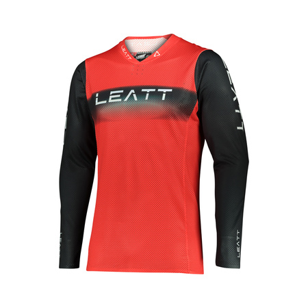 LEATT (2022 WYPRZEDAŻ) KOSZULKA MOTO 5.5 ULTRAWELD JERSEY RED KOLOR CZERWONY/CZARNY ROZMIAR M