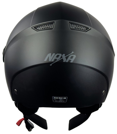 KASK OTWARTY NAXA CZARNY MOTOCYKL QUAD ATV UTV ROZMIAR XXL