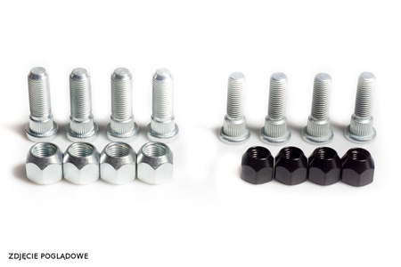 ALL BALLS SZPILKI I NAKRĘTKI KOŁA PRZEDNIEGO / TYLNEGO YAMAHA KODIAK 700, GRIZZLY 550/700 - PATRZ OPIS DODATKOWY