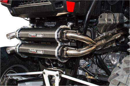 TRINITY RACING STAGE 5 WYDECH TŁUMIK TR-4153D-BK POLARIS RZR XP 1000 TURBO