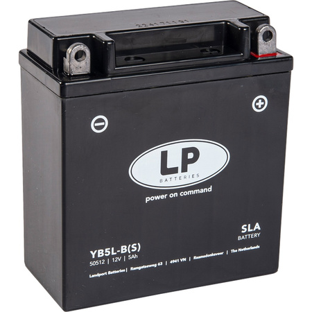 LANDPORT AKUMULATOR YB5-3 (SLA) 12V 5AH 119X59X130 (12N5-3B) BEZOBSŁUGOWY - ZALANY (12) = YB5LB(S) (YB5-LB (S)