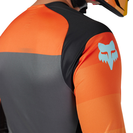 BLUZA FOX FLEXAIR GRID BLACK/ORANGE M