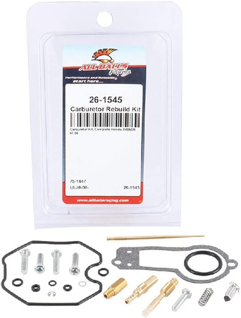 ALL BALLS ZESTAW NAPRAWCZY GAŹNIKA HONDA XR 250 81-85