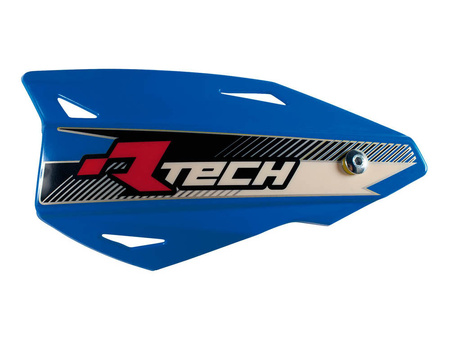 RACETECH OSŁONY RĄK (HANDBARY) VERTIGO CROSS/ENDURO KOLOR NIEBIESKI (Z MOCOWANIAMI DO KIEROWNICY)