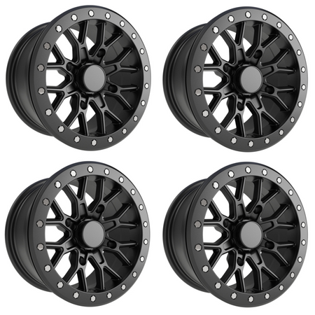 KOMPLET FELG ALUMINIOWYCH AR104 BEADLOCK 14X7 4/136 4+3 CAN-AM OUTLANDER RENEGADE COMMANDER MAVERICK