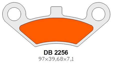 DELTA BRAKING KLOCKI HAMULCOWE KH453 PRZÓD CF MOTO CF 500 625 800