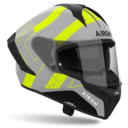 KASK AIROH MATRYX SCOPE YELLOW MATT S