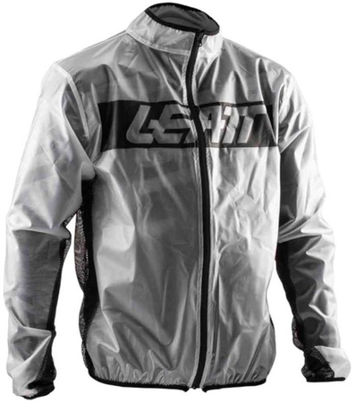 LEATT (2023/2024) KURTKA PRZECIWDESZCZOWA PRZEŹROCZYSTA JACKET RACECOVER TRANSLUCENT ROZMIAR 4XL