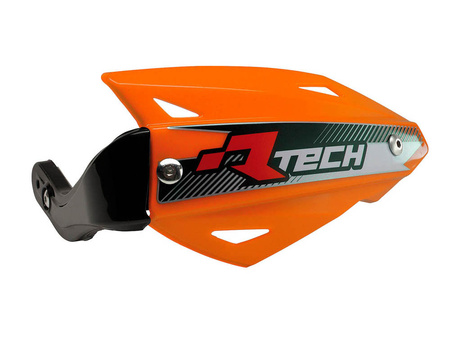 RACETECH OSŁONY RĄK (HANDBARY) VERTIGO ATV KOLOR POMARAŃCZOWY (Z 3 RODZAJAMI MOCOWAŃ DO KIEROWNICY)