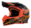 KASK CROSS ENDURO QUAD NAXA CZARNO-POMARAŃCZOWY ROZMIAR XL