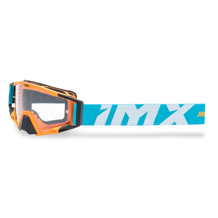 GOGLE CROSS ENDURO OFF ROAD IMX RACING SAND POMARAŃCZOWE