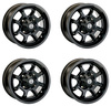 KOMPLET FELG MOOSE RACING 12X7 4/136 4+3 BENDA REDSTONE R 550 