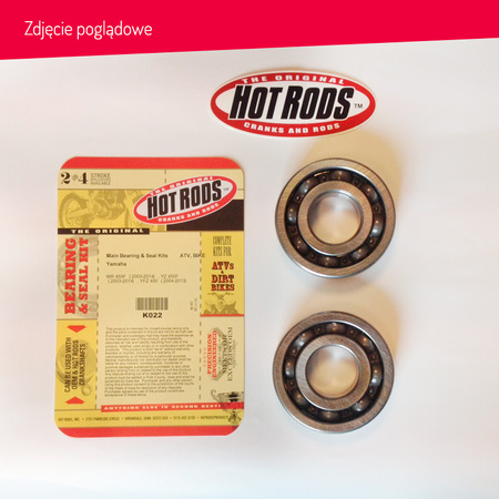 ŁOŻYSKA WAŁU KORBOWEGO HOT RODS HONDA TRX 500