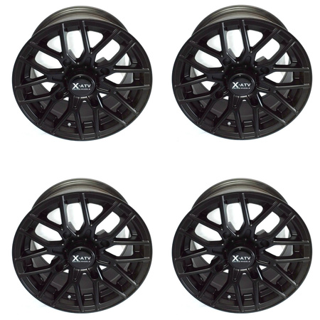 KOMPLET FELG ALUMINIOWYCH AR104 14X7 OFFSET 4+3 OTWORY 4/136 CAN-AM OUTLANDER RENEGADE MAVERICK COMMANDER