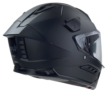 KASK CROSS ENDURO NAXA CZARNY ODPINANY DASZEK ROZMIAR XXL 