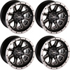 KOMPLET FELG MOOSE RACING 12X7 4/115 4+3 ARCTIC CAT