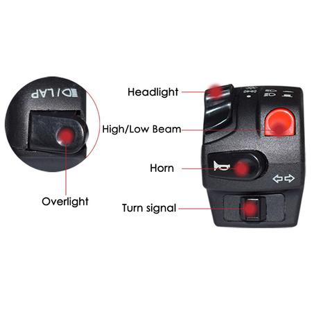 PRZEŁĄCZNIK ZESPOLONY LEWY UNIWERSALNY