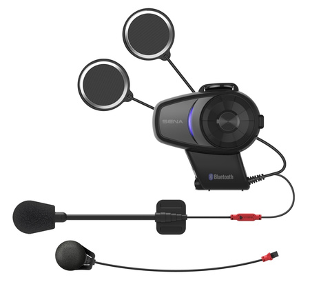 SENA INTERKOM 10S BLUETOOTH 4.1 DO 1600M Z UNIWERSALNYM ZESTAWEM MIKROFONÓW ( BEZ RADIA ) ( 2 ZESTAWY ) (EL) - ZASTĘPUJE 10S-01D