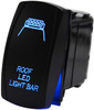 WŁĄCZNIK ŚWIATEŁ DACHOWYCH ROOF LED LIGHT BAR POJAZDY UTV NIEBIESKIE PODŚWIETLENIE