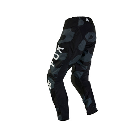 SPODNIE FOX 180 BNKR BLACK CAMO 34
