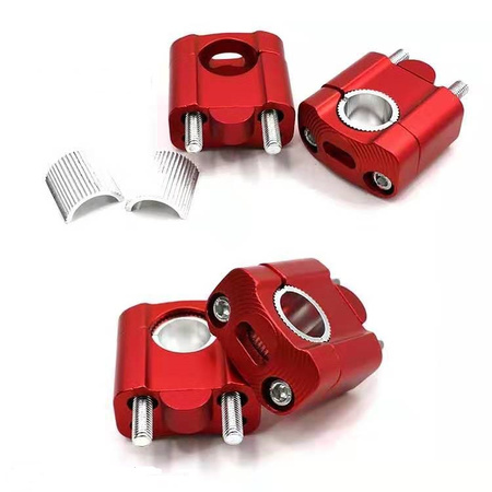 MOCOWANIE KIEROWNICY UNIWERSALNE CZARNE Z 22MM NA 22/28MM WYSOKOŚĆ 35MM