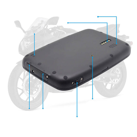 NAWIGACJA MOTOCYKLOWA FREEDCONN C5