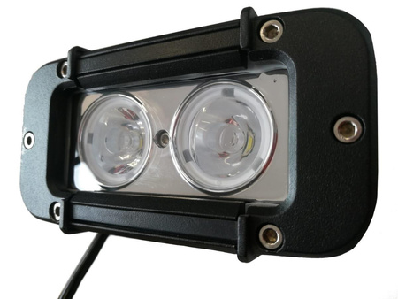 LAMPA ROBOCZA 2 LED 20W 12-24 DALEKOSIĘŻNA HALOGEN