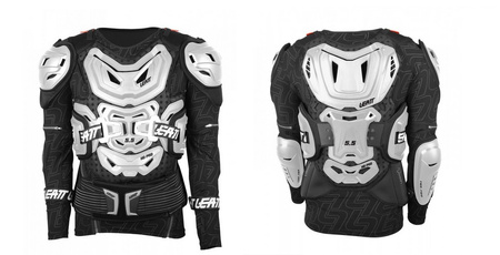 LEATT (2023/2024) OCHRANIACZ CIAŁA BODY PROTECTOR 5.5 WHITE KOLOR BIAŁY ROZMIAR XXL (184-196 cm) - ZASTĘPUJE 0500030262