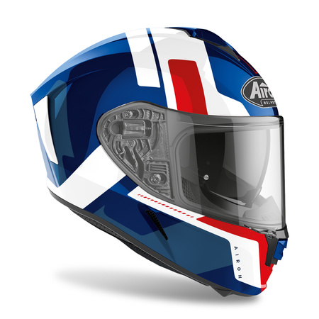 KASK AIROH SPARK SHOGUN BLUE/RED GLOSS M