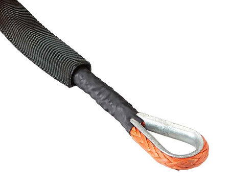 LINA SYNTETYCZNA DO WYCIĄGARKI, POMARAŃCZOWA 7MM 18MB