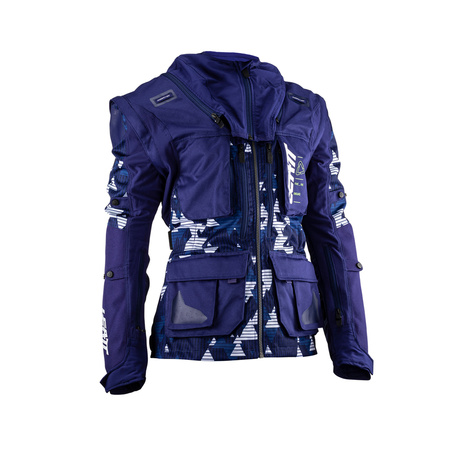 LEATT (2023) KURTKA MOTO 5.5 ENDURO JACKET BLUE KOLOR GRANATOWY ROZMIAR M