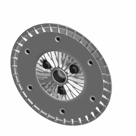 TARCZA SPRZĘGŁA Z RUCHOMYM KOŁEM PASOWYM G4 OEM 1323570